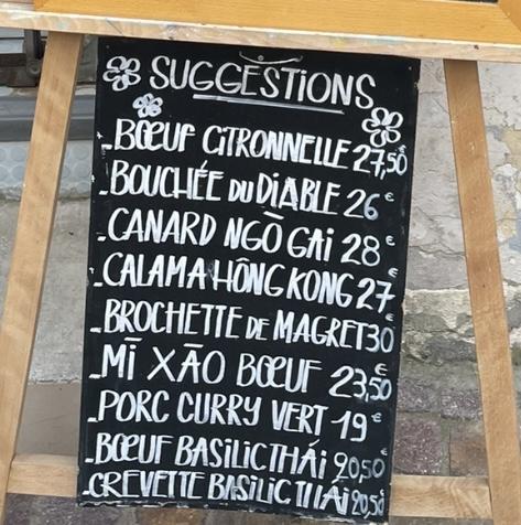 Faubourg de Saïgon - Chez Diem - Menu Image 4